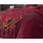 Sleeptime Dekbedovertrek Eternal love Rood