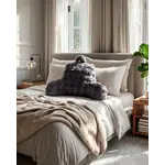 Primaviera DeLuxe Bedrest Pompom Antraciet 34 x 50