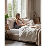 Primaviera DeLuxe Bedrest Pompom Antraciet 34 x 50