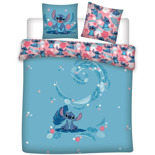 Disney Lilo & Stitch Dekbedovertrek Kids Tropical - Katoen Flanel