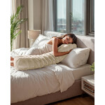 Primaviera DeLuxe Bodypillow Pompom Beige 140 x 20