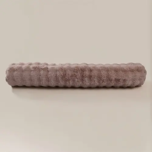 Primaviera DeLuxe Bodypillow Pompom Taupe 140 x 20