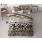 Sleeptime DekbedovertrekTiger leopard Taupe