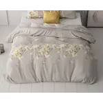Sleeptime Dekbedovertrek Summer flower Zand