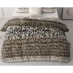 Sleeptime DekbedovertrekTiger leopard Taupe