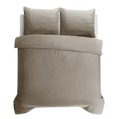 Sleeptime Dekbedovertrek Delight Groen Milano 3D Taupe/Grijs