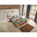 HIP Dekbedovertrek Kjenta katoen-satijn no.6797 multi