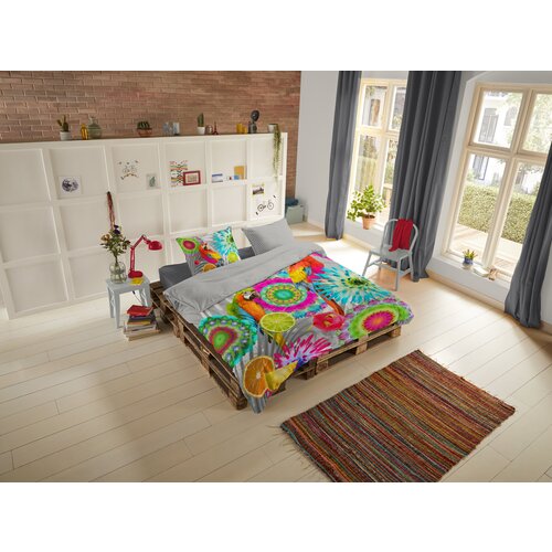 HIP Dekbedovertrek Kjenta katoen-satijn no.6797 multi