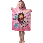 Gabby's poppenhuis Poncho / Badcape,  Music - 50 x 115 cm - Katoen
