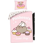 Pusheen Dekbedovertrek Glow in the Dark, Sweet - Eenpersoons - 140 x 200 cm  - Katoen