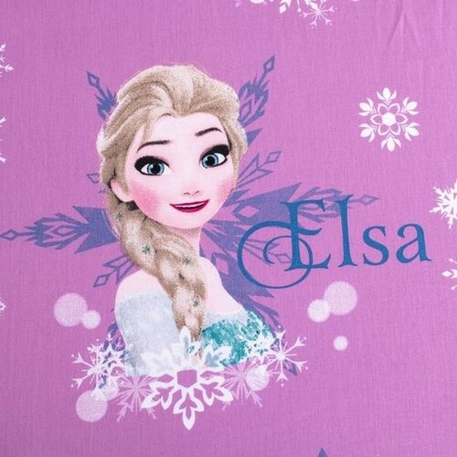 Disney Frozen Hoeslaken Shine - Eenpersoons - 90 x 200 cm - Katoen