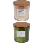 Koopman 3 Pack - Kaars In Glas 10cm Met Kurk (Nu alle 3 de geuren voor de prijs van 2)