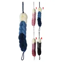 Koopman 4 Pack - Badspons Polyester -  4 kleuren