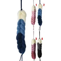 Koopman 4 Pack - Badspons Polyester -  4 kleuren