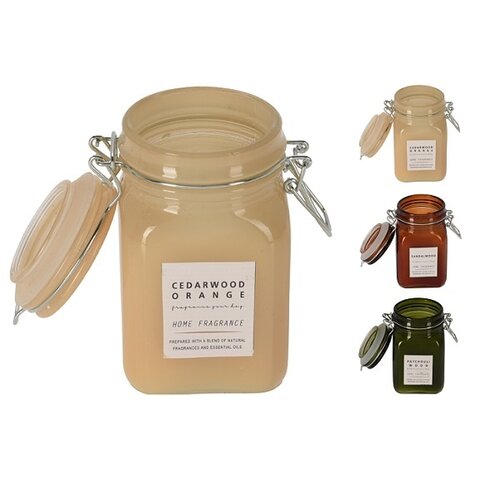 Koopman 3 Pack -Kaars In Pot 11cm 3ass Geur