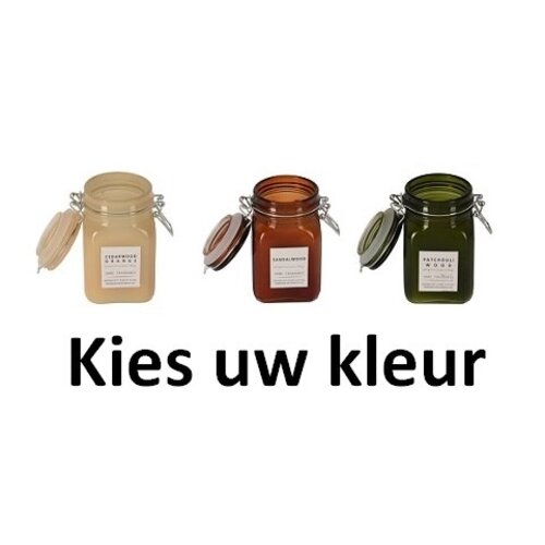 Koopman 3 Pack -Kaars In Pot 11cm 3ass Geur