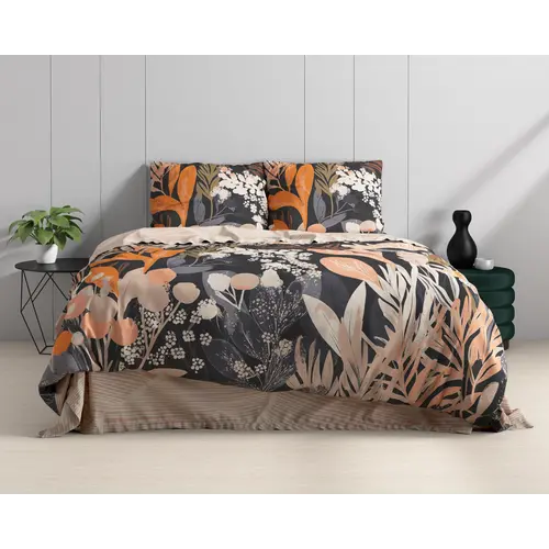 Dreamhouse Dekbedovertrek Mystical garden Zwart