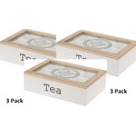 Koopman 3 Pack - Theekist Mdf 6 Vaks
