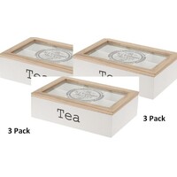 Koopman 3 Pack - Theekist Mdf 6 Vaks