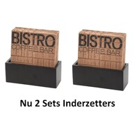 Koopman Onderzetter Set 11,5x4,5x10cm