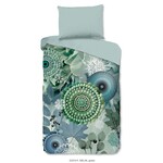 HIP Dekbedovertrek Iselin - flanel nr.33374 groen