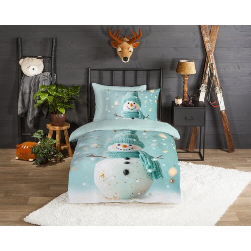 Good morning Dekbedovertrek flanel kids nr.33354 mint