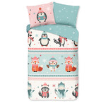 Good morning Dekbedovertrek flanel kids  nr.33370 multi