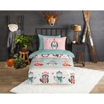 Good morning Dekbedovertrek flanel kids  nr.33370 multi