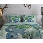 HIP Dekbedovertrek Iselin - flanel nr.33374 groen