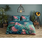 HIP Dekbedovertrek Zarha - katoen-satijn no.33345 petrol