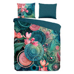 HIP Dekbedovertrek Zarha - katoen-satijn no.33345 petrol