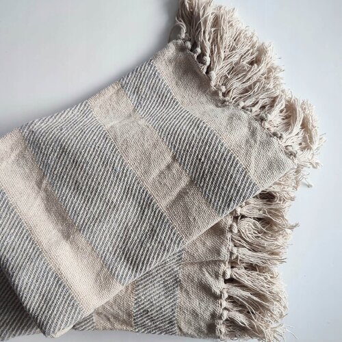 Koopman  Plaid 130x170cm - Blauw