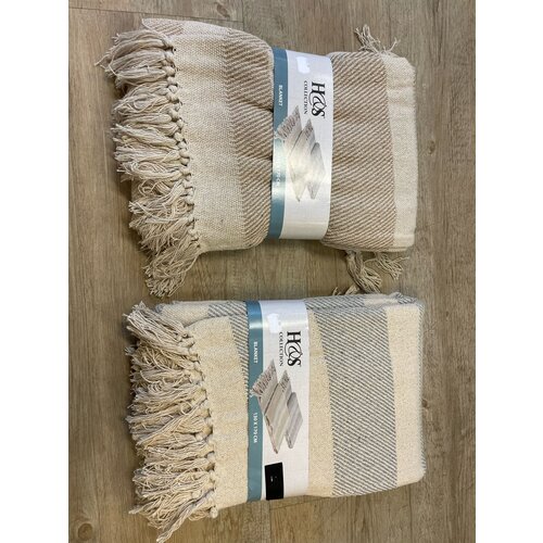 Koopman  Plaid 130x170cm - Bruin