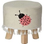 Koopman Kruk voor Kinderen - met Kwastjes - Lieveheersbeestje