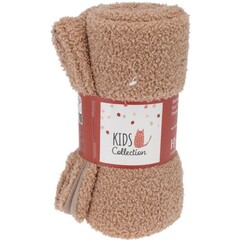 Koopman Teddy  Deken 75x100cm - Bruin