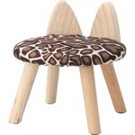 Koopman Stoeltje Kids 27x27cm - Giraffe