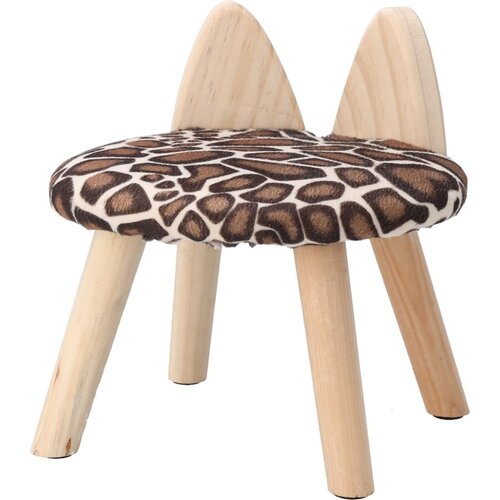 Koopman Stoeltje Kids 27x27cm - Giraffe