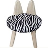 Koopman Stoeltje Kids 27x27cm - Zebra