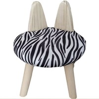 Koopman Stoeltje Kids 27x27cm - Zebra
