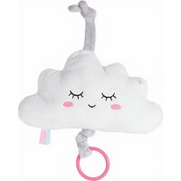 Koopman Pluche Muziekdoosje - Wolk