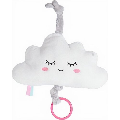 Koopman Pluche Muziekdoosje - Wolk