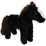 Koopman Paard Pluche 23cm - Bruin