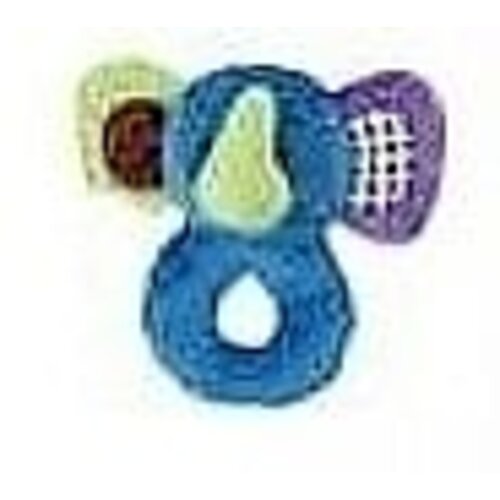 Koopman Baby  Pluche rammelaar 12x6x13cm - Hond