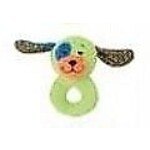 Koopman Baby  Pluche rammelaar 12x6x13cm - Olifant