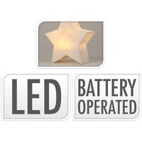 Koopman Nachtlamp 2 Assorti - Ster