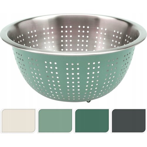 Koopman Vergiet Rvs 24cm - Donker Groen