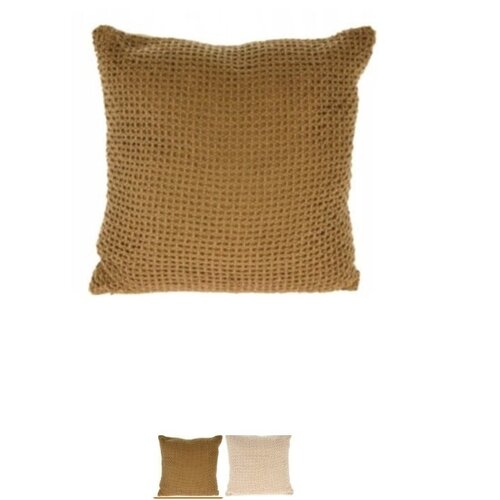 Koopman Kussen 45x45cm Gebreid - Beige