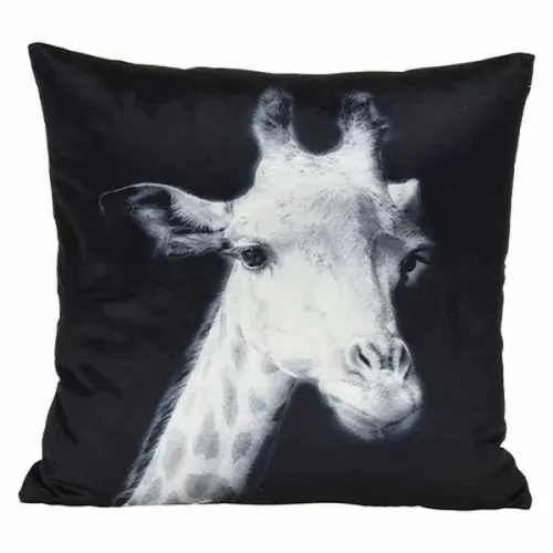 Koopman Kussen 45x45cm Wild Dier - Giraffe