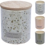 Koopman Geurkaars In Pot Met Deksel - Oud Wood