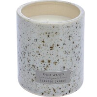 Koopman Geurkaars In Pot Met Deksel - Oud Wood